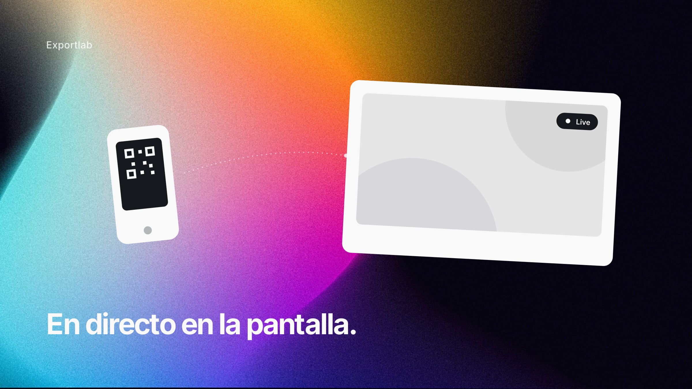 ¿Presentación en directo en la pantalla? – un móvil escanea un QR y la foto aparece al instante en el proyector