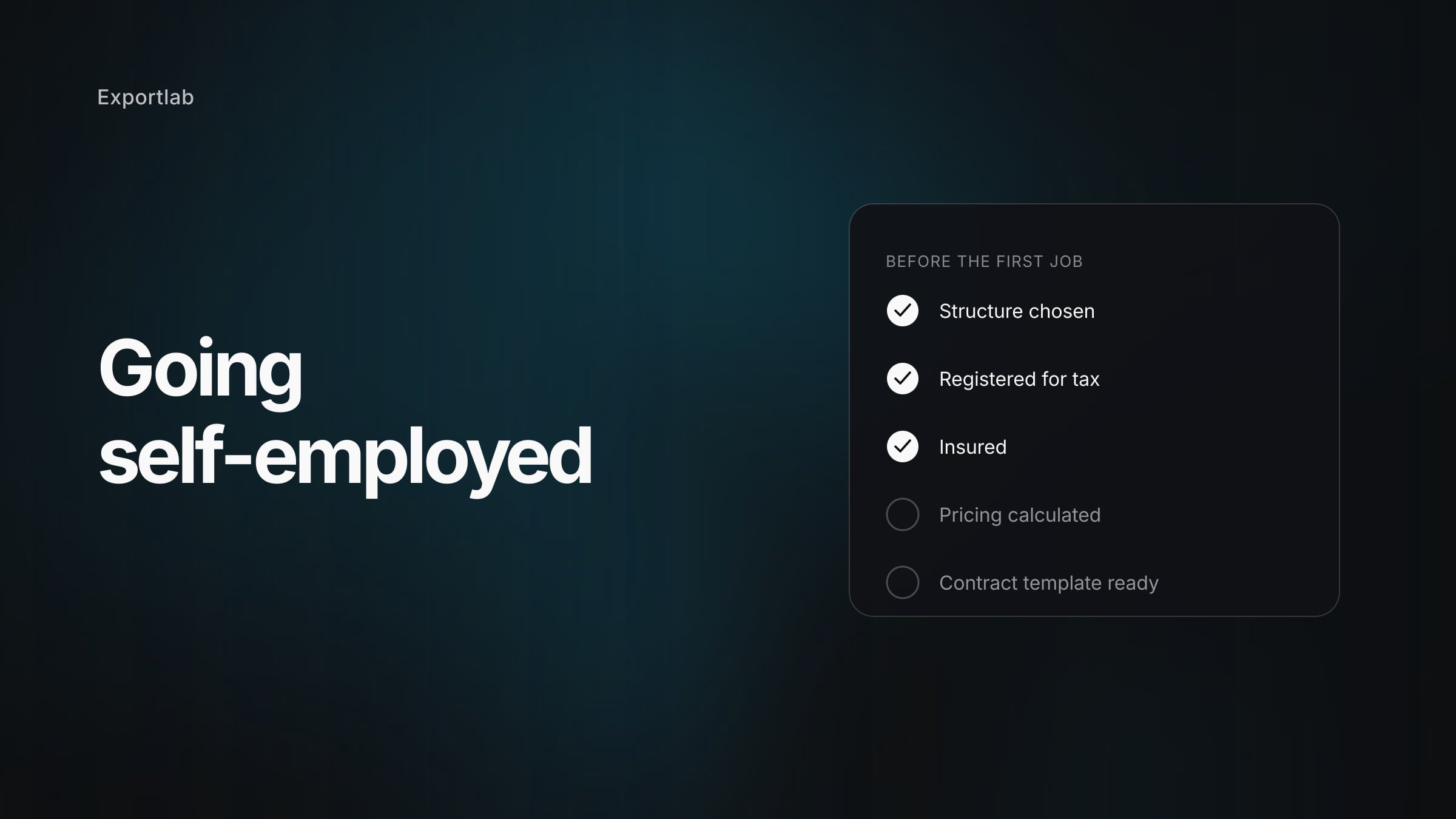 The path into self-employment as a photographer: setup, pricing, first clients